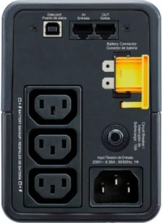 Kasë UPS APC BX500MI, 500VA, 300W, AVR, 3x IEC, E zezë