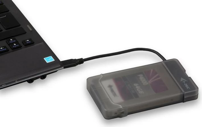 Kasë e jashtme i-tec MySafe USB 3.0 Easy, për HDD/SSD 2.5", E zezë