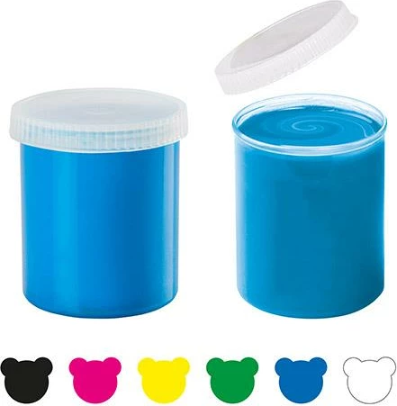 Ngjyra gishti Carioca Baby 6x80ml