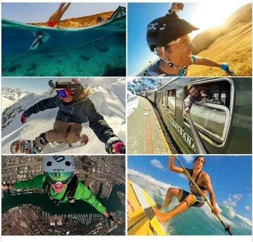 Set aksesorësh për kamera sportive Puluz PKT11, 20 pjesë, universal