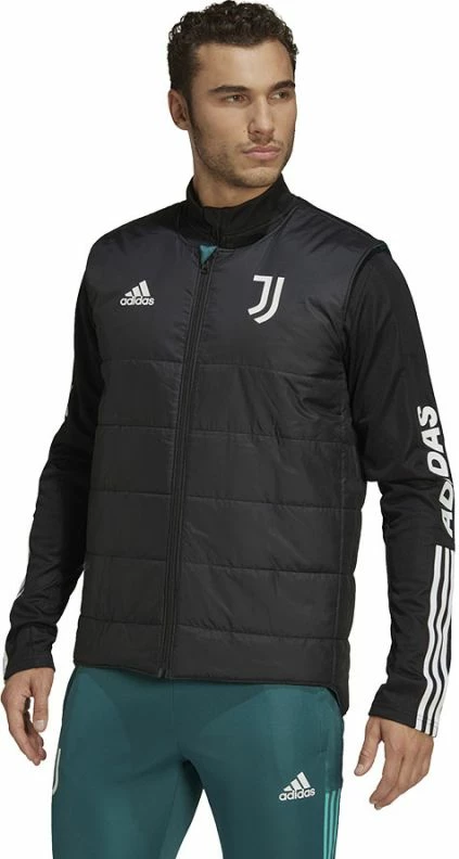 Jelek sportiv për meshkuj adidas, modeli Juventus, blu dhe zi