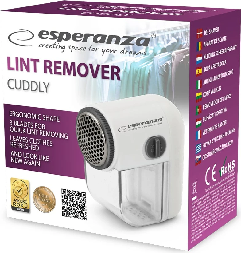 Makinë rroje për rroba Esperanza ECS003E, e bardhë