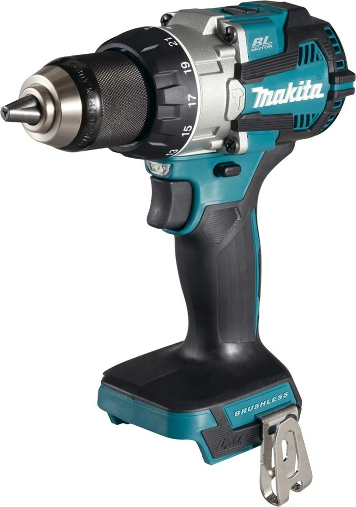 Makineri shpimi dhe vidhosje Makita DHP489Z, 18V, brushless, kaltër/zezë