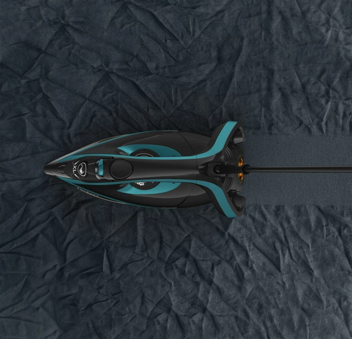 Hekur Tefal Puregliss FV8066, 3000 W, Zi, Kaltër