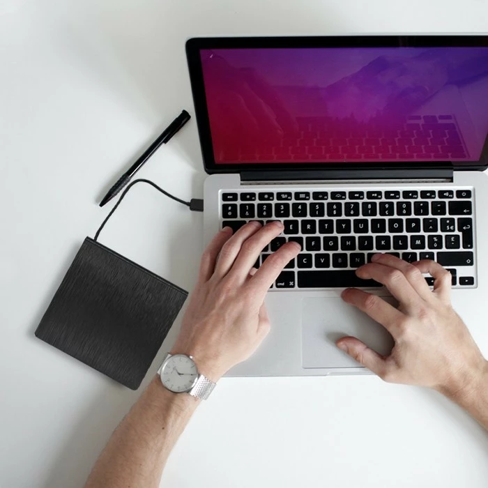 DVD-RW i jashtëm Qoltec 51857, USB 3.0, i zi