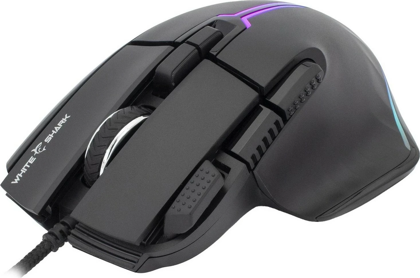 Maus gaming White Shark GM-9006 Marrok, RGB, 12.000 DPI, i zi