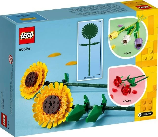 Set LEGO Sunflowers 40524, 191 pjesë, plastikë