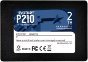 SSD Patriot P210, 2TB, 2.5", SATA III, Gri