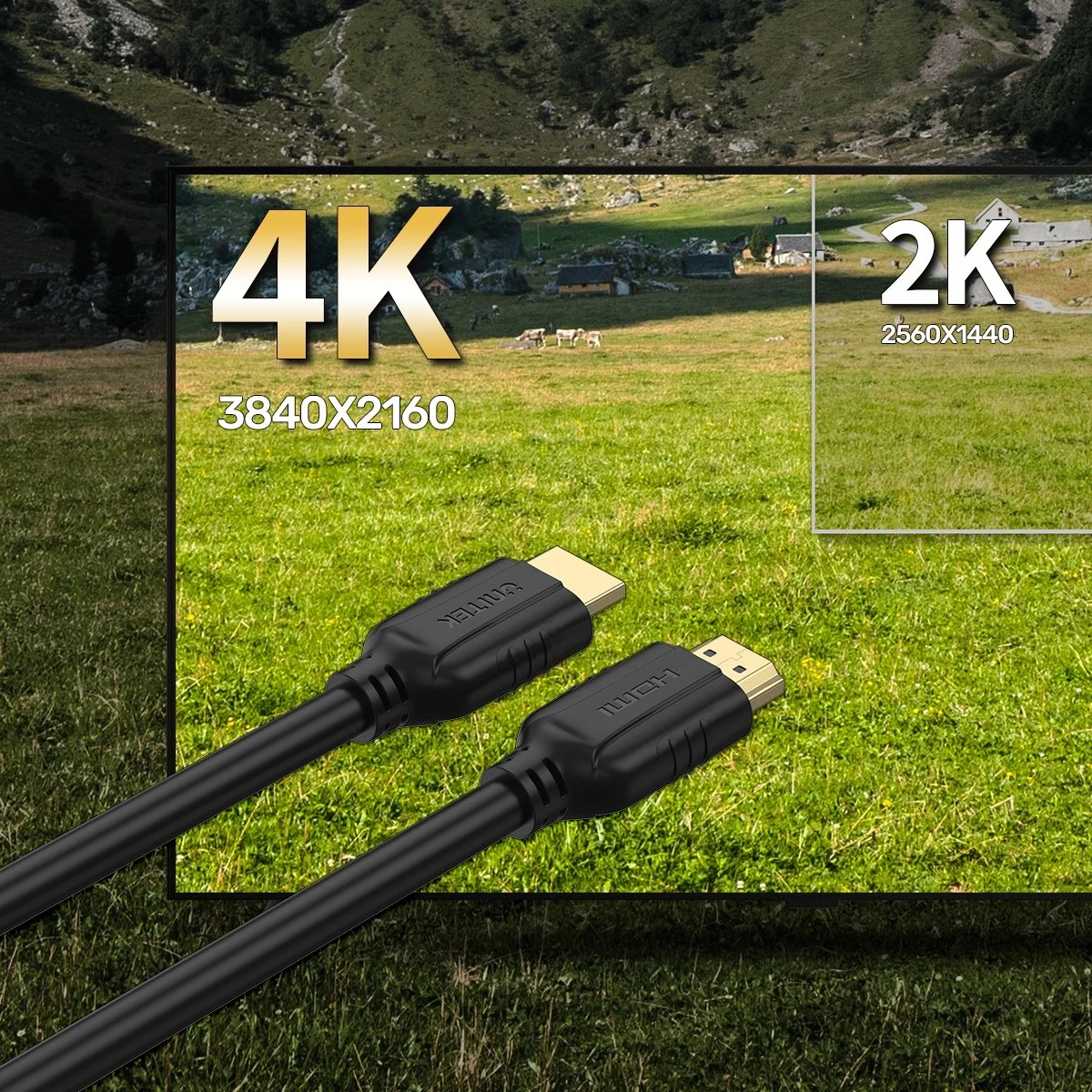 Kabel HDMI Unitek 2.0 4K 60Hz 5m, i zi