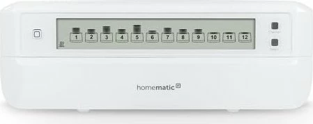 Aktuator ngrohje eQ-3 Homematic IP HMIP-FALMOT-C12, 12 kanale, bardhë