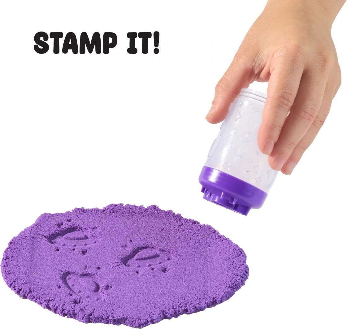 Set rërë kinetike MGA Wonder Factory Never Dry 544913-EUC/553328 vjollcë/turkeze