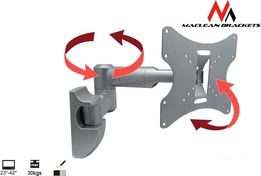 Mbajtëse universale, LCD LED, 23-42'', hiri