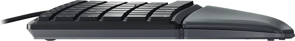 Tastierë Cherry KC 4500, Full-size (100%), Wired, USB, Membrane, Black