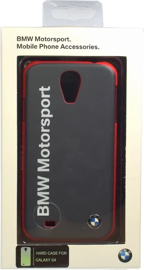 Mbështjellës BMW BMHCS4SPL për Samsung Galaxy S4, i9505, i fortë, i zi