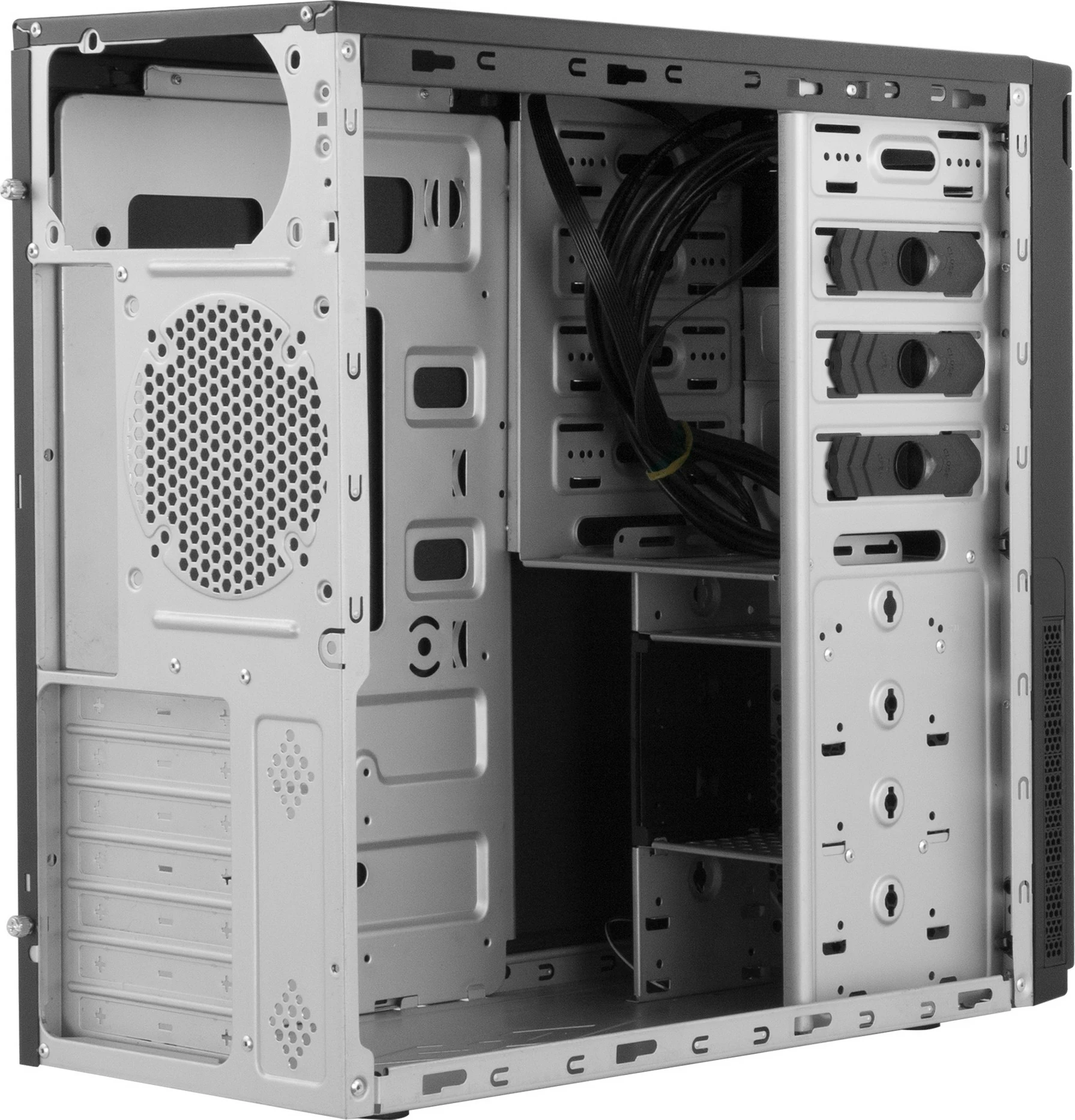 Kasë Chieftec HC-10B-OP, Mini Tower, PC, ATX, micro ATX, Mini-ITX, e zezë