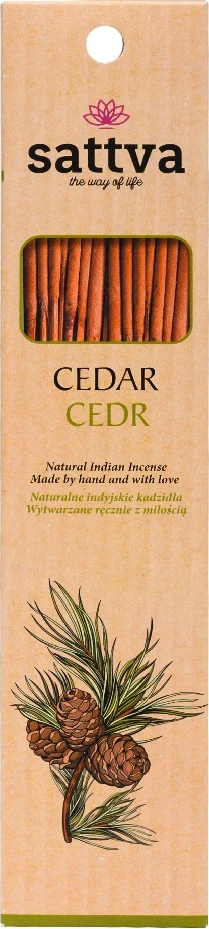 Kallam incensi Sattva Cedr 15 copë
