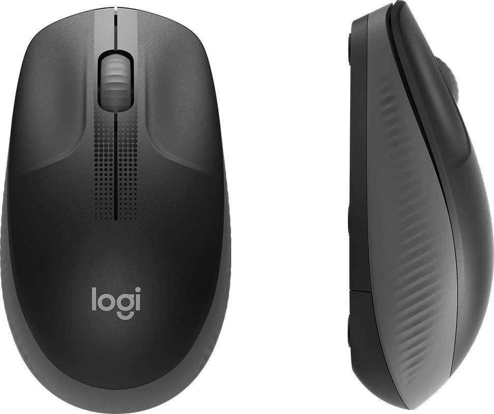 Maus Logitech M190, pa kabllo, optik, RF Wireless, 1000 DPI, ngjyrë qymyr