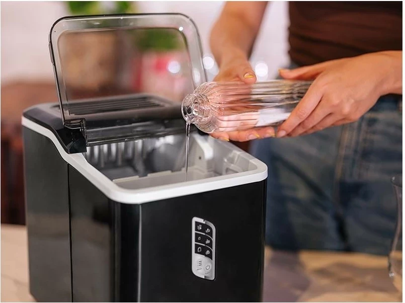 Kostkarka Lafe IceTwist Pro, elektronike, 1.5L, 12kg/24h, e zezë