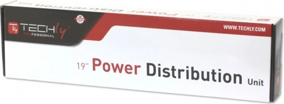 Shiriti i Energjisë për Kabinet Rack, Techly, i zi