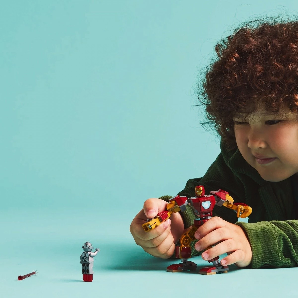 Set LEGO Marvel Super Heroes 76307 Iron Man Mech vs. Ultron, 101 pjesë, plastikë