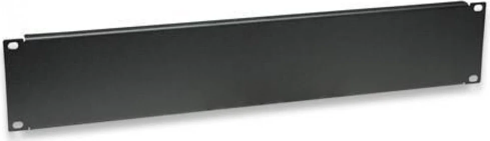 Panel mbulues Techly 302013 2U për raft, 19 inç, metalik, i zi