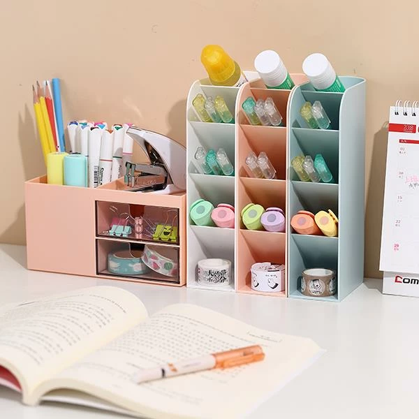 Organizues NEXT me 5 ndarje, plastikë cilësore, Rozë