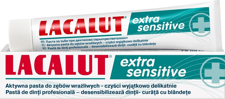 Pasta për dhëmbë Lacalut Extra Sensitive 75ml