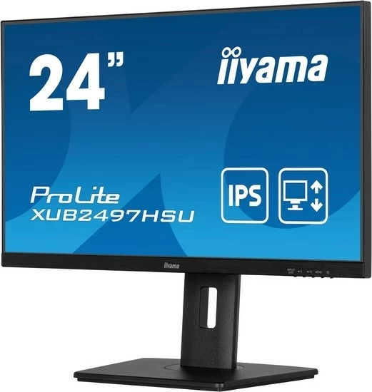 Monitor iiyama Prolite XUB2497HSU-B2, 23.8", Full HD, i zi