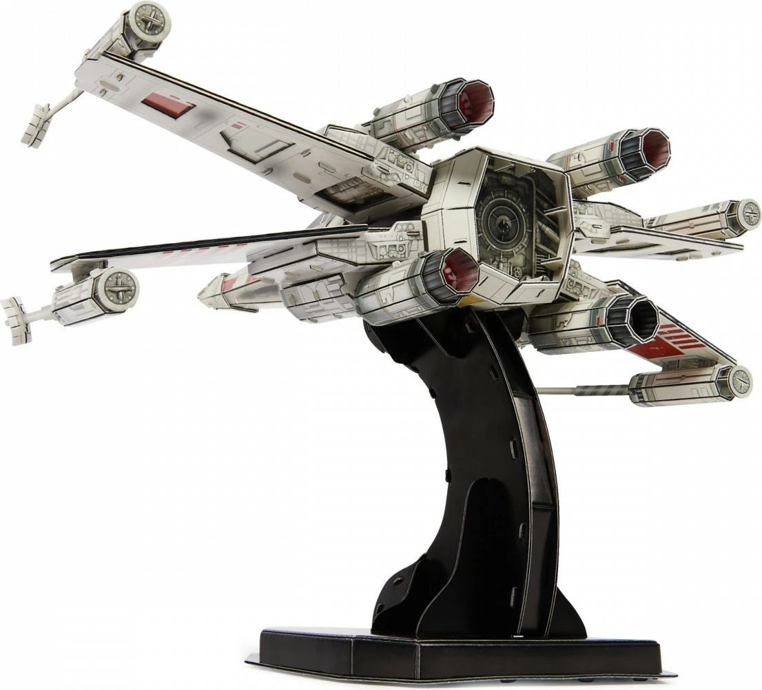 Puzzle 4D Star Wars Spin Master X-Wing T-65, 160 pjesë, plastikë