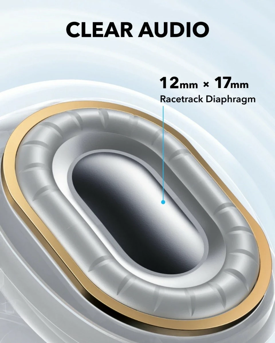 Kufje wireless Anker Soundcore C40i, Bluetooth, Gold