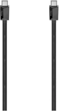 Kabel Hama USB-C, 3.2 GEN 1, 5 Gbit/s, 100W, 0,75m, ngjyrë e zezë