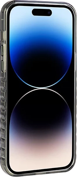 Mbështjellës Audi IML Big Logo MagSafe për iPhone 14 Pro Max, zi