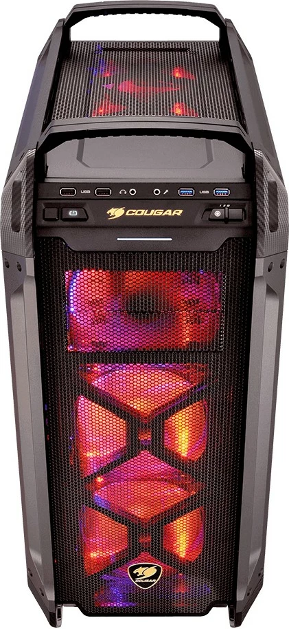 Kasë Cougar Panzer Max-G Full-Tower, e zezë