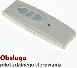 Ekran elektrik projekcioni ART EL F100 4:3, 100 inç, me telekomandë, Bardhë