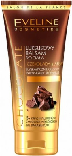Balsam trupi për femra Eveline Cosmetics Chocolate Luxury Body Balm Chocolate & Argan, 200ml