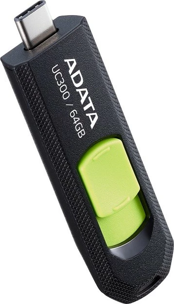 Pendrive Adata UC300, 64GB, USB Type-C 3.2 Gen1, e zezë