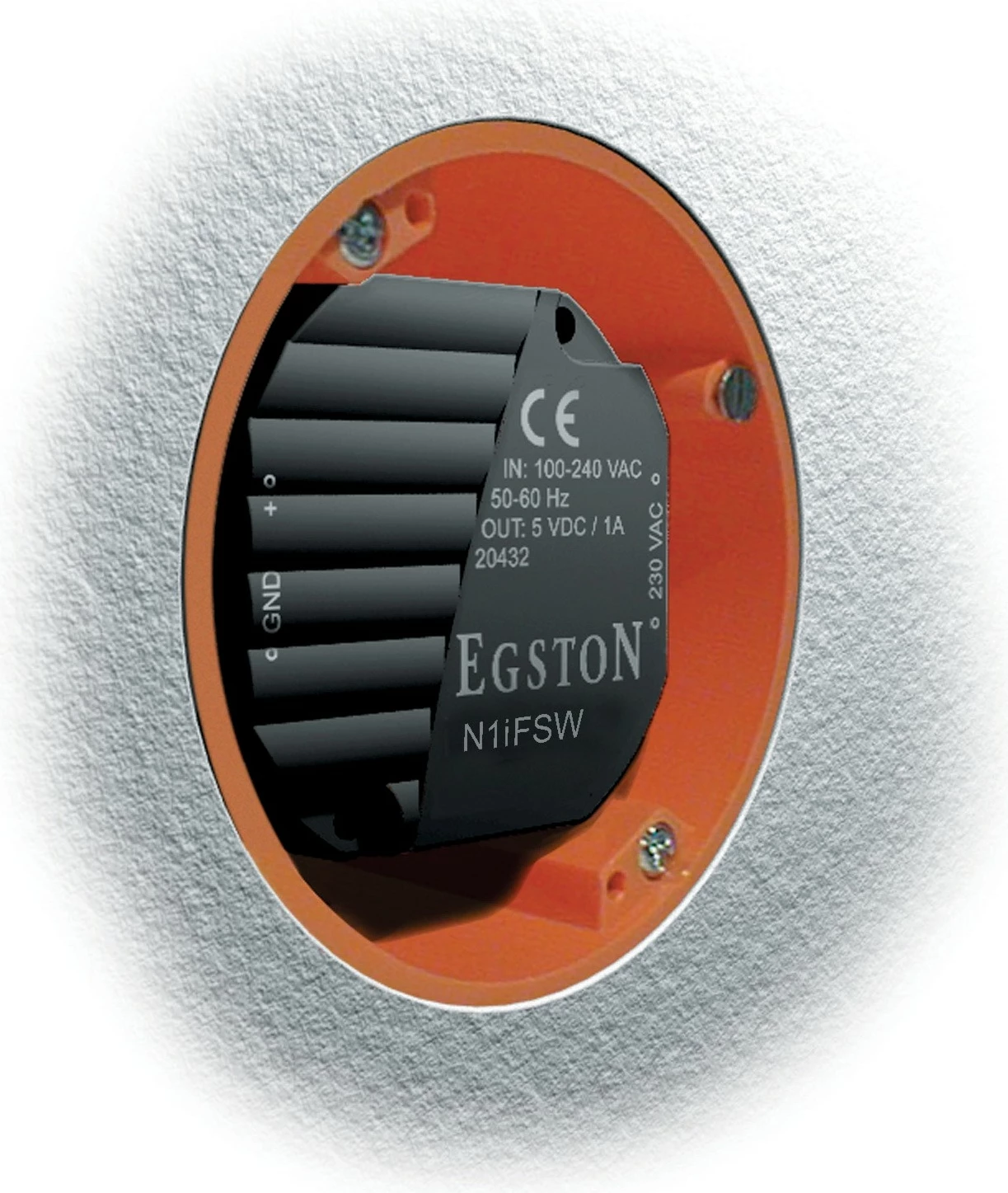 Furnizues energjie ALLNET Egston 12V/2,5A, i rrumbullakët, 76mm