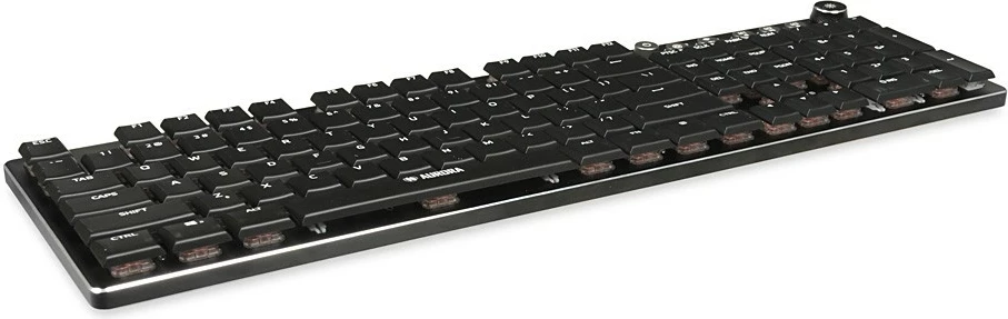 Tastierë mekanike gaming iBOX Aurora K-6, LED, me kabllo/pa kabllo, e zezë