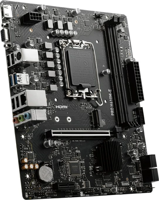 Pllakë amë MSI PRO H610M-E, Intel H610, LGA 1700, micro ATX