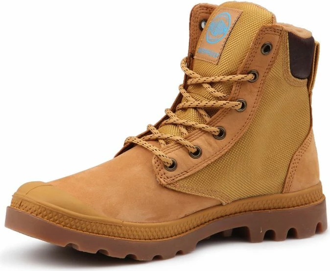 Këpucë Palladium për femra, ngjyrë kafe