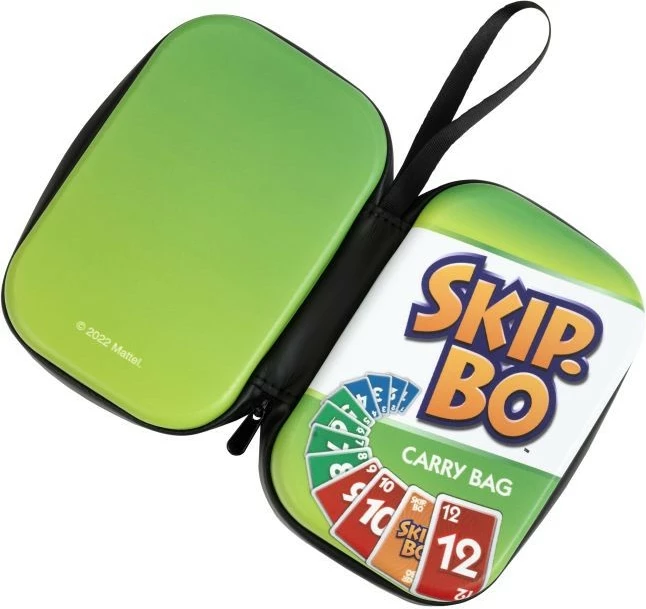 Kuti mbrojtëse për letra Skip-Bo Klein 5904, plastike, e zezë/dekorative/jeshile/bardhë