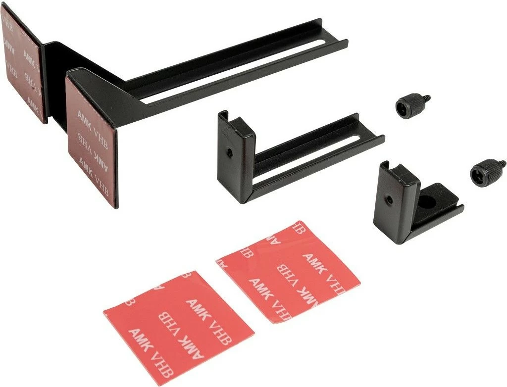 Mbajtëse kartelë grafike Inter-Tech GH-01, metal, e rregullueshme, e zezë