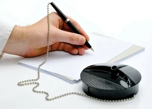 Stilolaps me bazë Fellowes 9821502, plastikë, zi