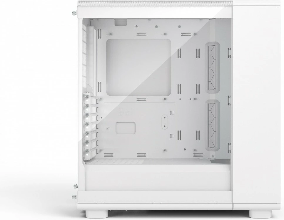 Kasë Fractal Design Epoch White TG RGB Clear Tint, Midi Tower, ATX, e bardhë