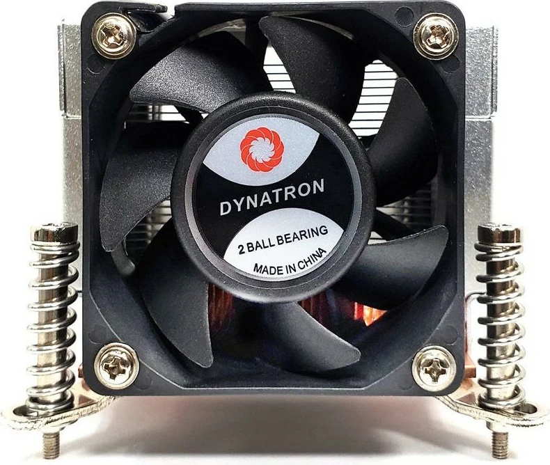 Ftohës procesori Inter-Tech Q-5, 6 cm, LGA 1700, alumini/bakër, zi/argjend