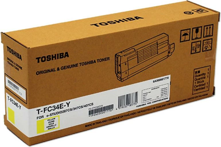 Toner Toshiba T-FC34E-Y rendiment 9,750–23,700 faqe, e verdhë