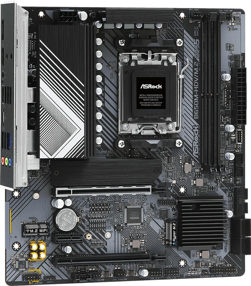 Pllakë amë ASRock B650M-HDV/M.2, Socket AM5, micro ATX