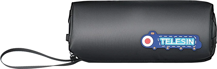 Çantë ruajtjeje, Telesin, S6-PRC-08-TDJ, për DJI Osmo Pocket 3, me ndarëse fleksibile, e zezë