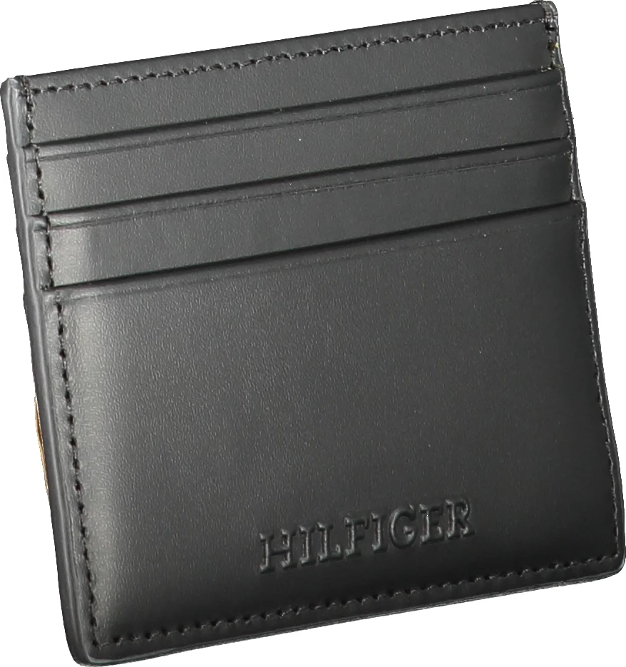 Portofol për meshkuj Tommy Hilfiger, i zi