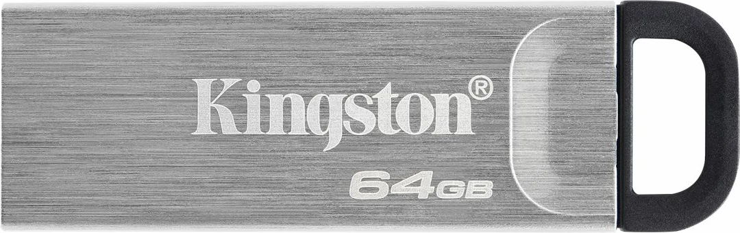 USB Kingston DataTraveler Kyson 64GB, USB 3.2, Argjend
